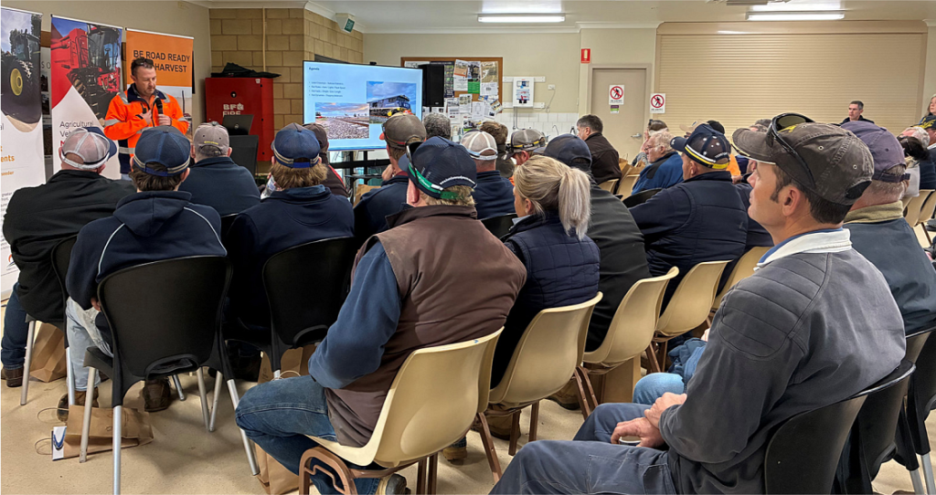 Pictured are attendees at a recent Forbes Field Day